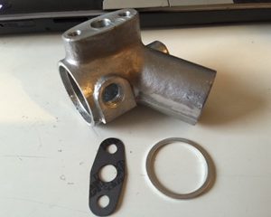 Lancia Flaminia Lower Radiator Connector 2.8L